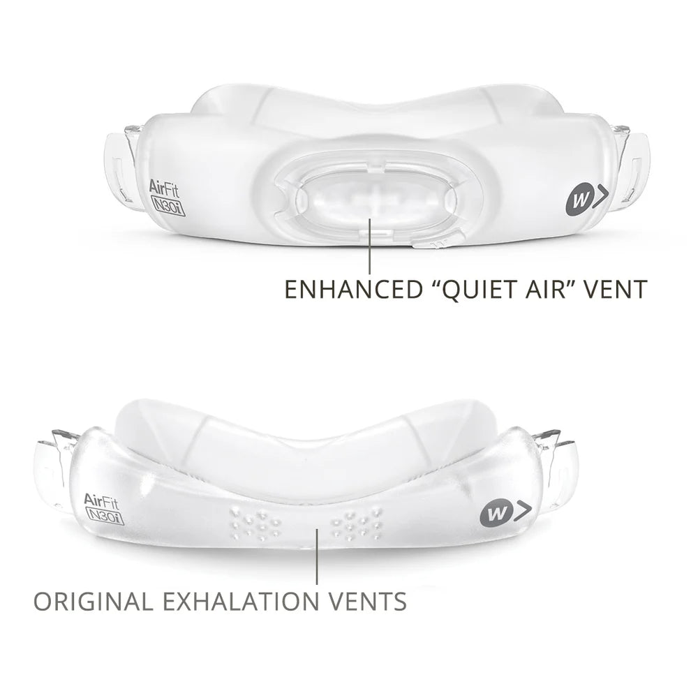 resmed-airfit-n30i-cradle-nasal-cushion-old-style-vs-updated-quietair-vent